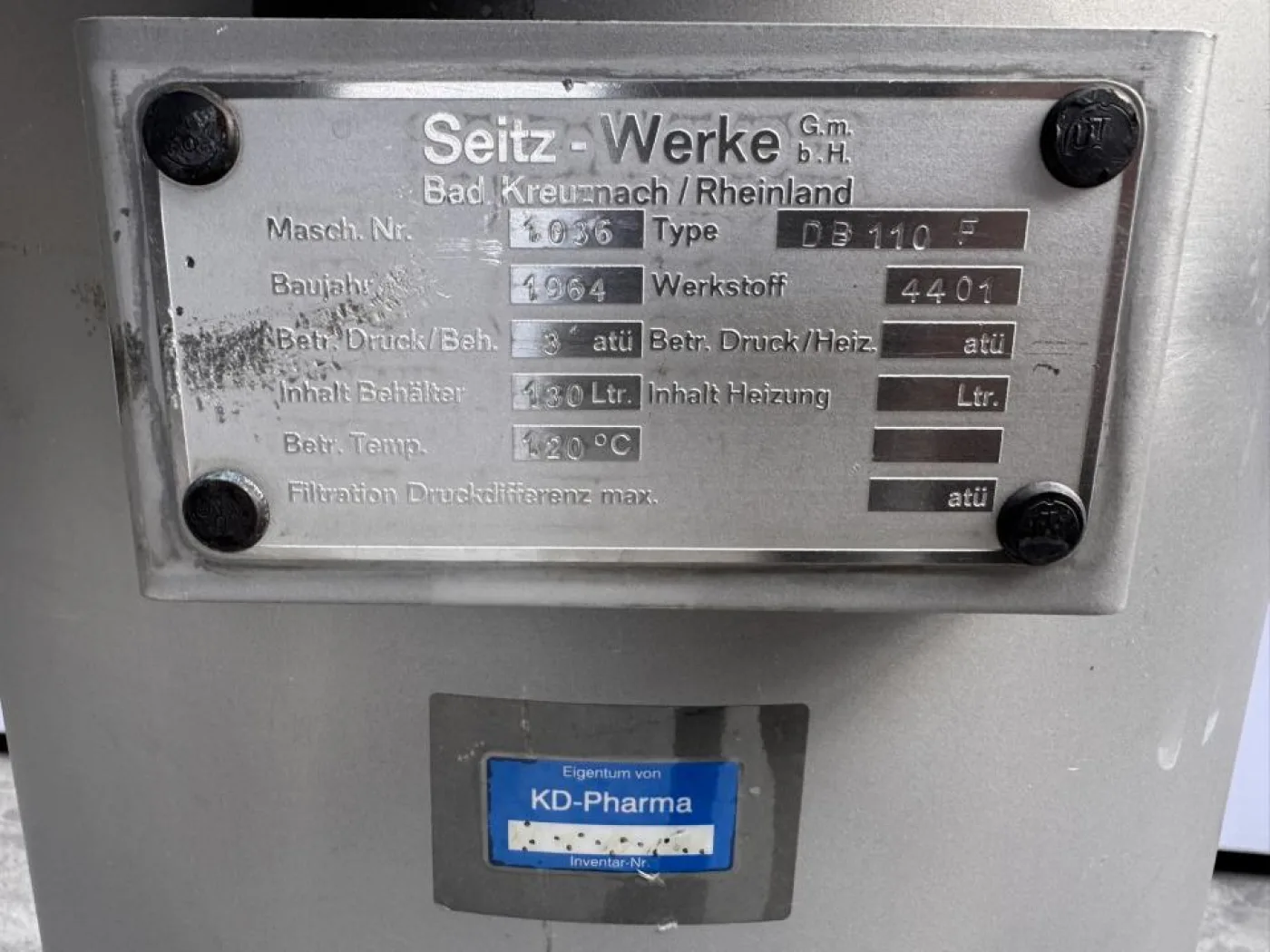 1964 Seitz werke Filter - 4