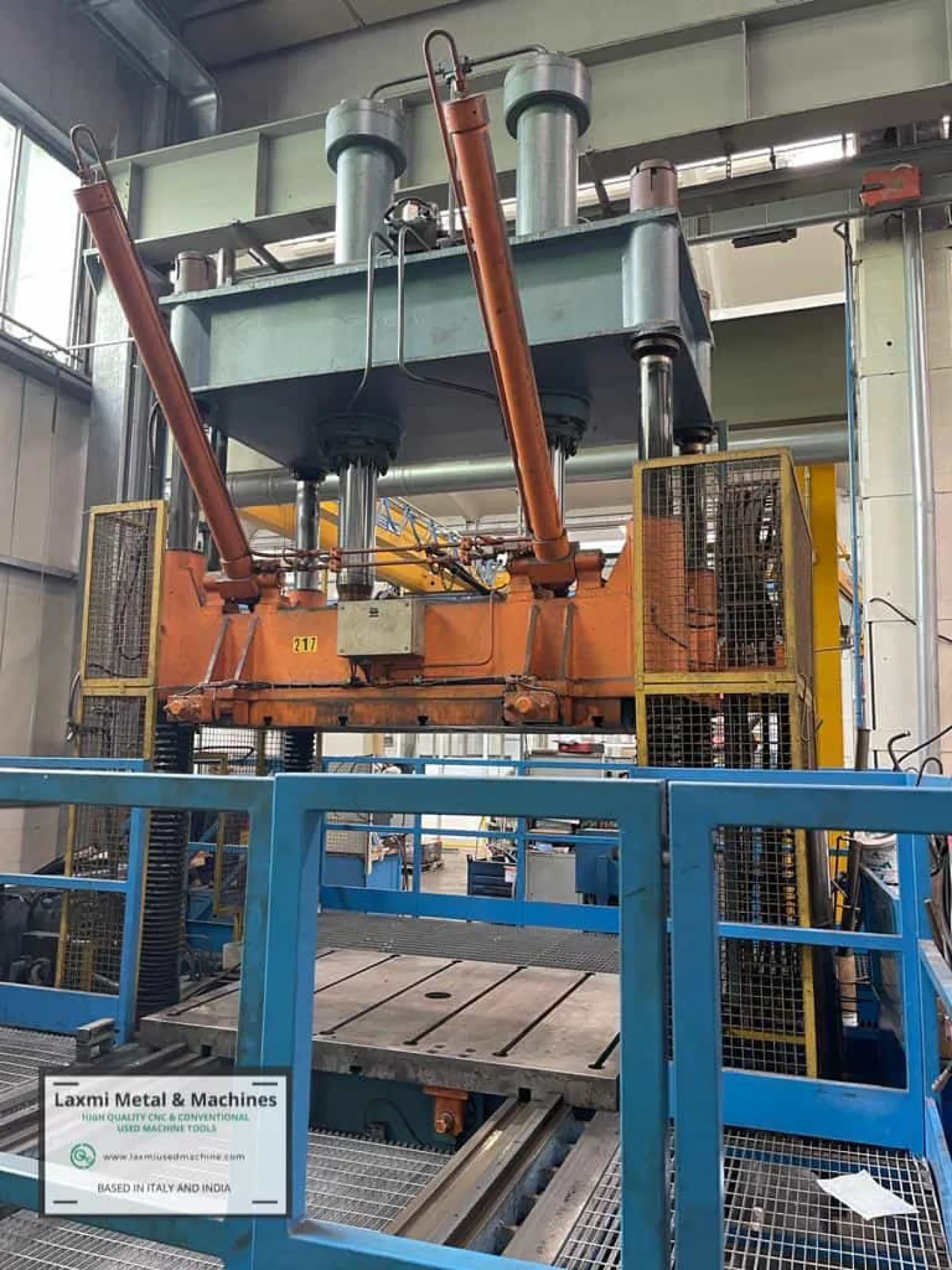 DIE SPOTTING PRESS, TCS (Italy) - 100T EQUIPPED WITH SIEMENS PLC - Laxmi Metal & Machines, Rohtak - 6