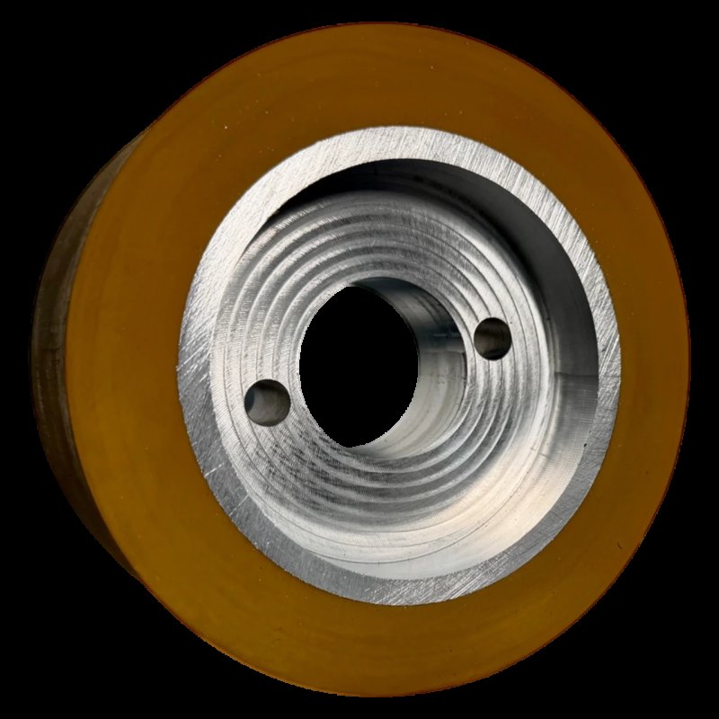 Vorschubrolle 120 x 60 mm CNC-Alukern – für Maggi, Haffner, HolzHer