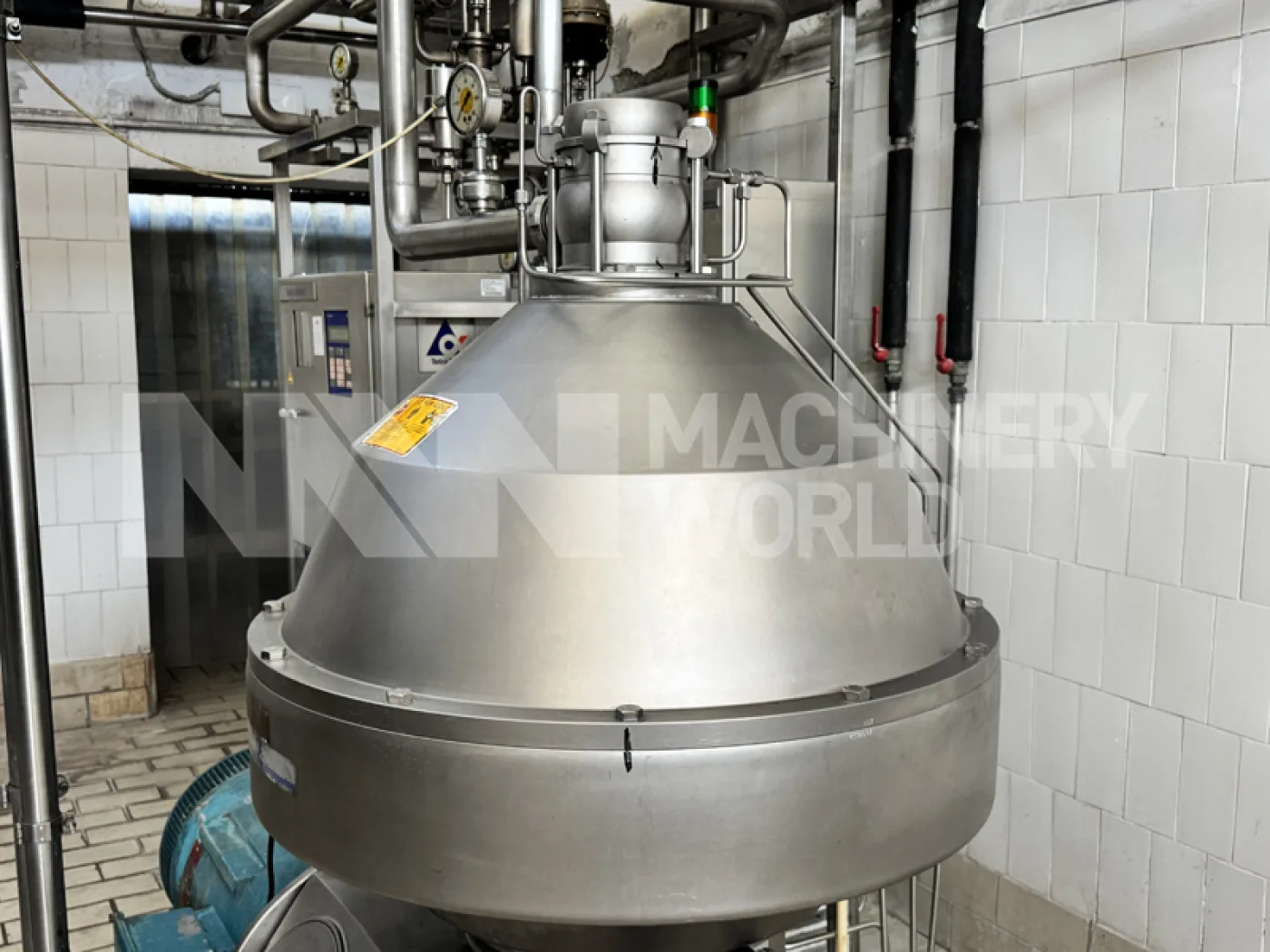 15,000 LPH Alfa Laval HMRPX 614 HGV Milk Cream Centrifuge Separator - 3