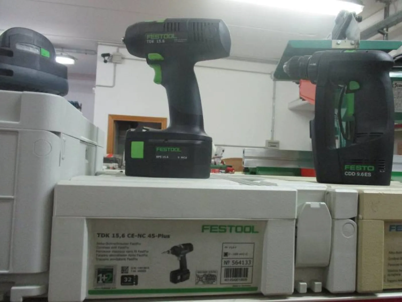 TRAPANO AVVITATORE FAST FIX FESTOOL MOD. TDK 15,6 - 1