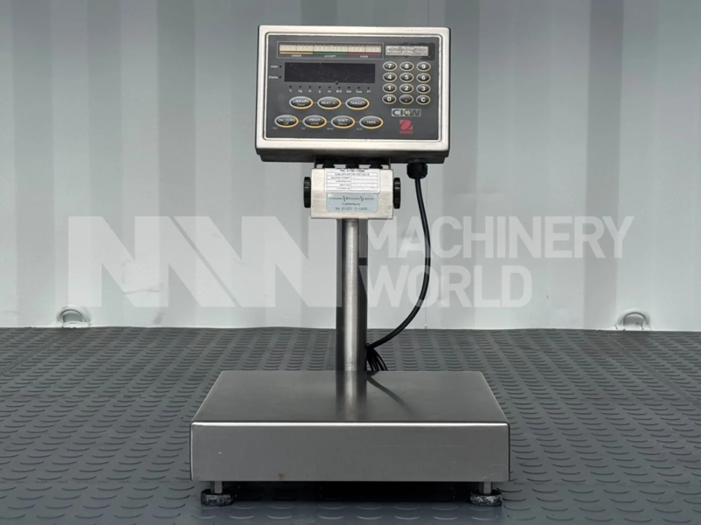 15kg Capacity Ohaus CKW55 Digital Bench Scale Industrial Table Top Weigh Scale - 2