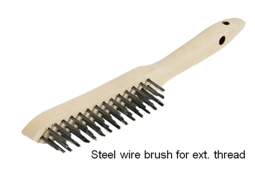 Steel Wire Brush for Exterior Screw Thread