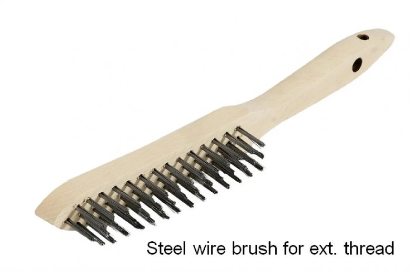 Steel Wire Brush for Exterior Screw Thread - 1
