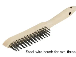 Steel Wire Brush for Exterior Screw Thread