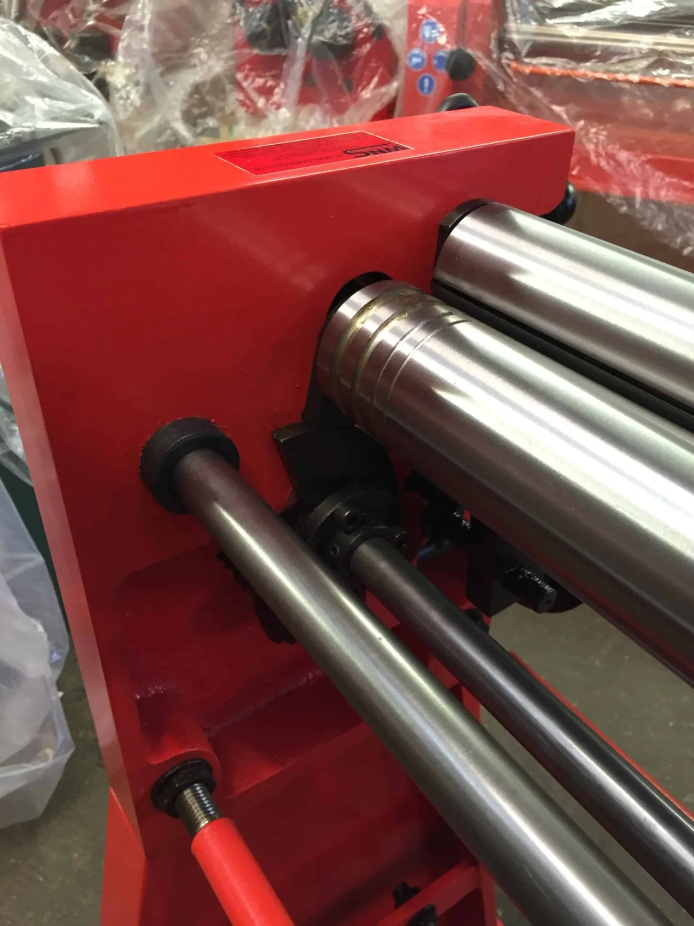 WNS Hand Bending Rolls 610mm x 60mm x 2.0mm Capacity - WNS - W. Neal Services Ltd - 8