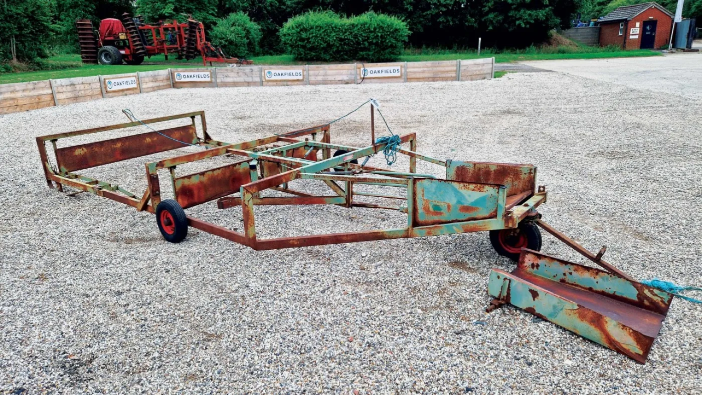 Cooks Flat 8 Windrower Sledge - 1