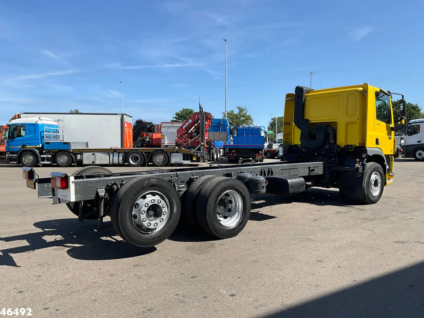DAF FAN CF 290 Euro 6 Chassis cabine with PTO Just 154.000 km! - 5