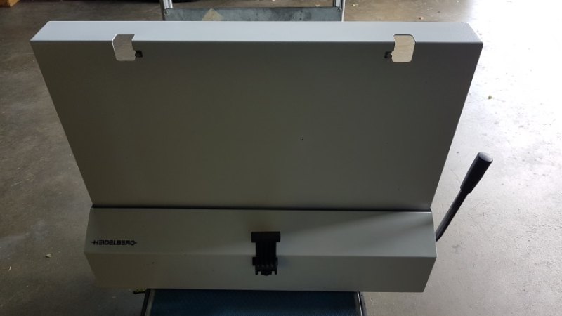 Druckplattenabkantung SM 52