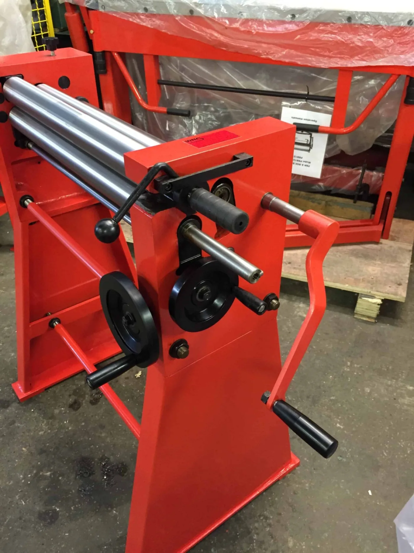 WNS Hand Bending Rolls 610mm x 60mm x 2.0mm Capacity - WNS - W. Neal Services Ltd - 7