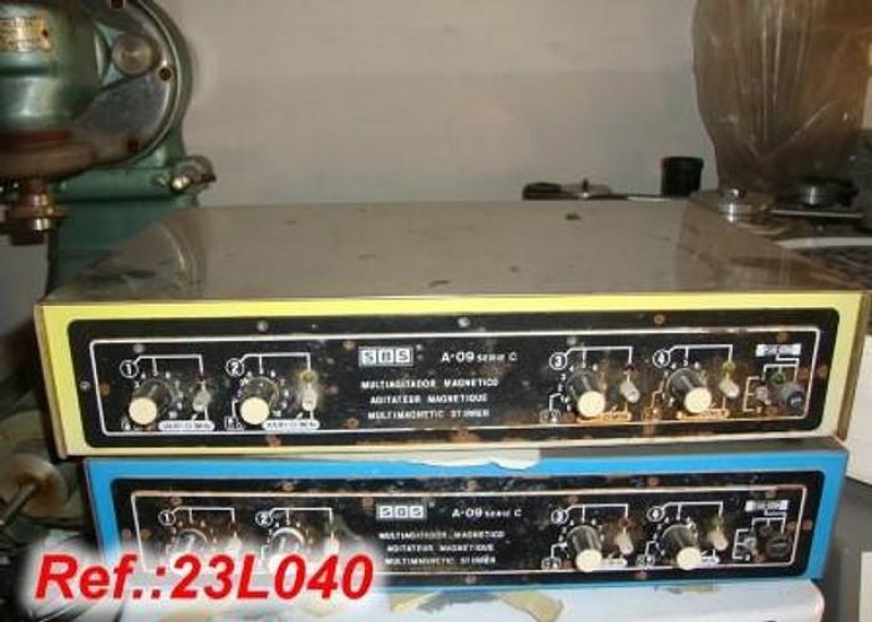 EQUIPOS DE CONTROL PARA 4 AGITADORES MAGNÉTICOS