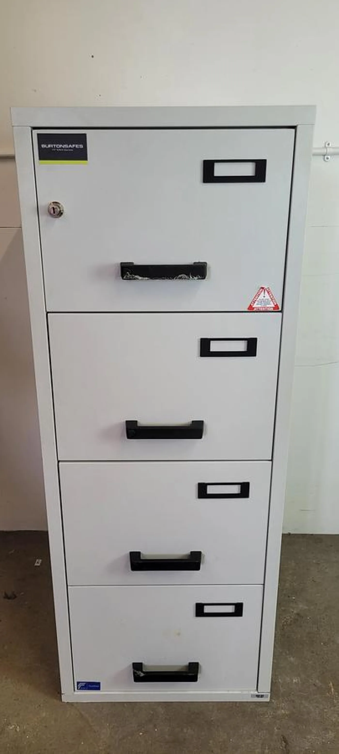 Burton Safes FFMK11 Fire Resistant 4 Drawer Fire Safe - 1