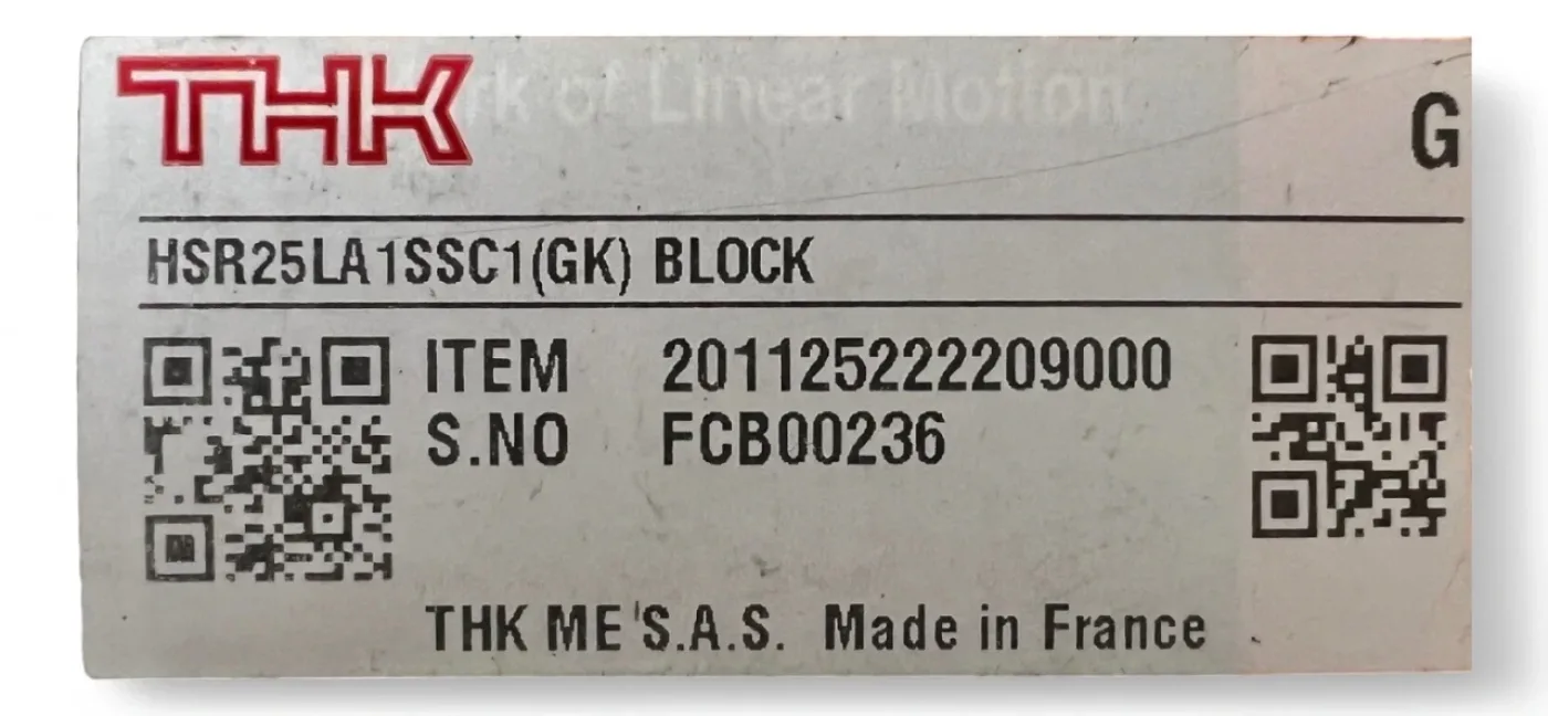 THK Kompaktführung HSR 25 Typ HSR25LA1SSC1 Nr.201125222209000 - 5