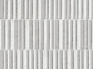 Organico 10MM Bianco tegel 3D geprint 100x33 cm