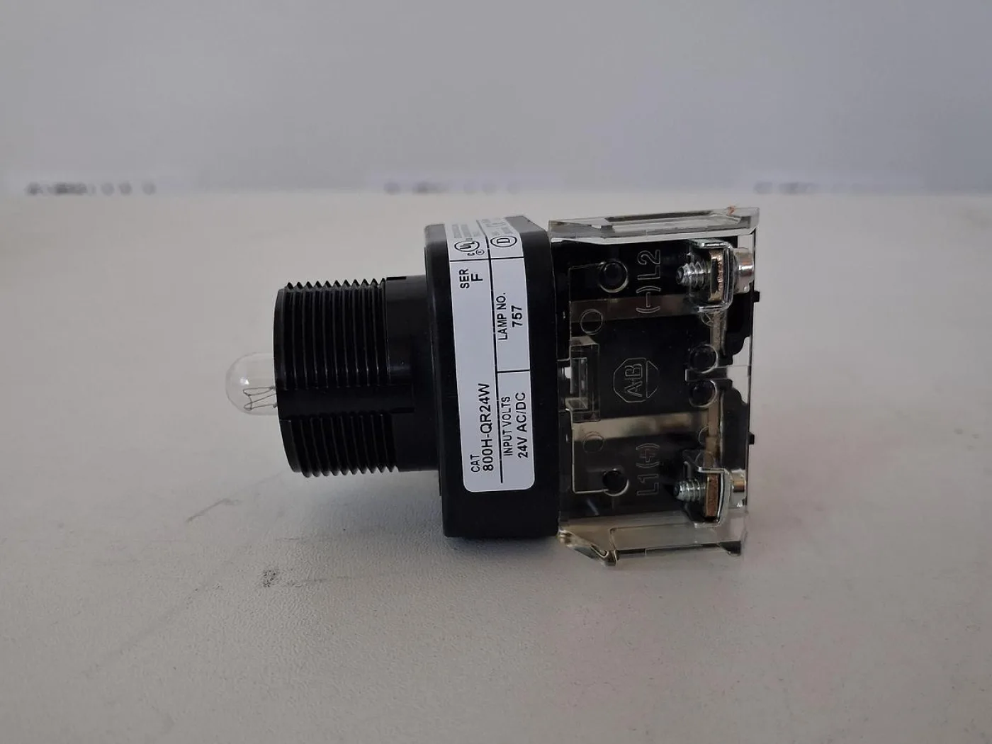 Allen-Bradley 800H-QR24W 24V AC/DC Pilot Light - 2