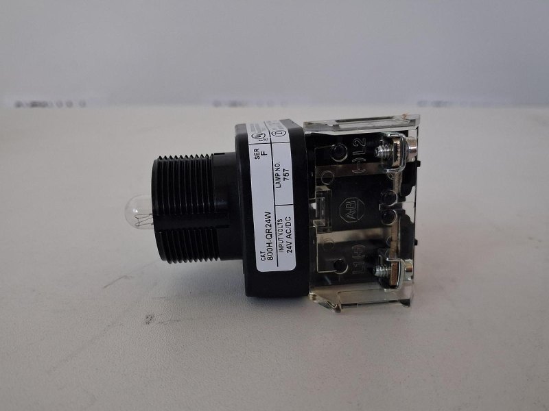 Allen-Bradley 800H-QR24W 24V AC/DC Pilot Light