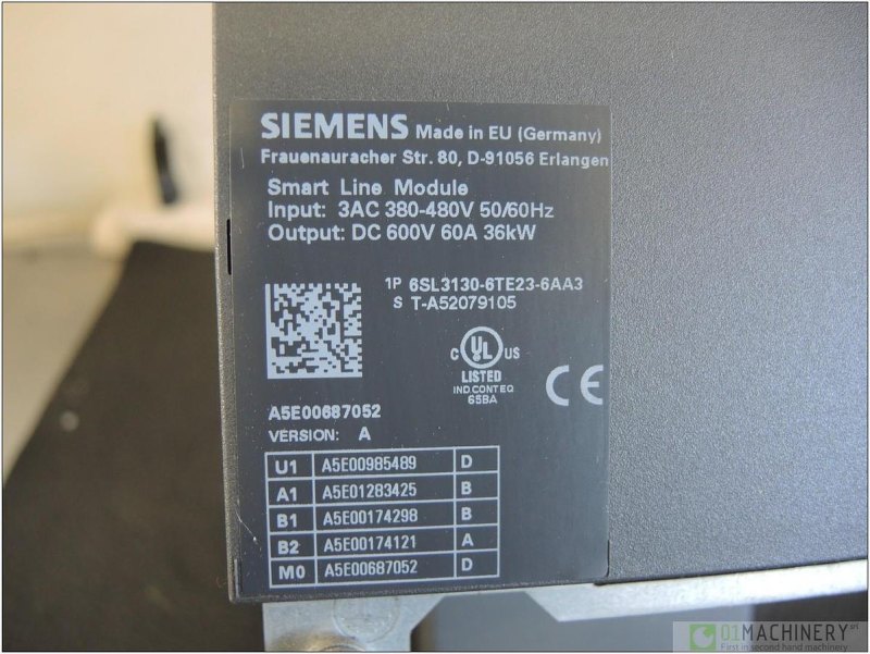 SIEMENS 6SL3130-6TE23-6AA3 AI3003
