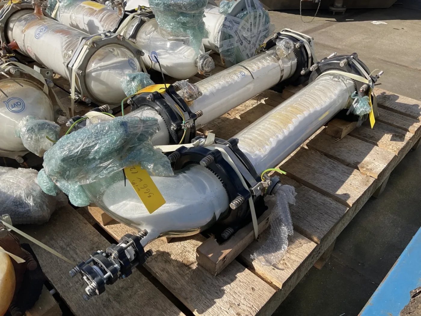 QVF Glasstechnik Glass spiral 1,5m² - Shell and tube heat exchanger - 5