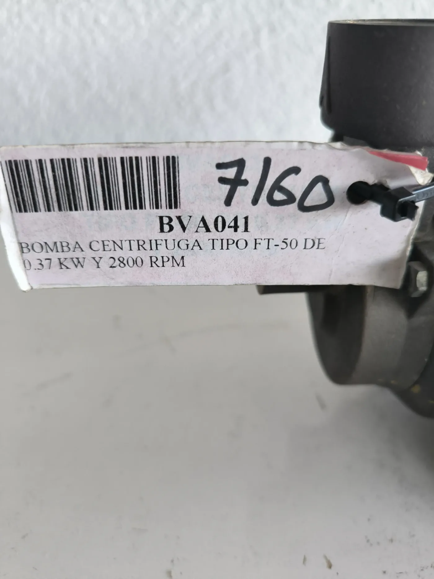 USED ALSINA FT-50 HYDRAULIC PERIPHERAL CENTRIFUGAL ELECTROPUMP - 4