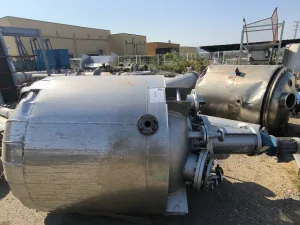 USED ATEX STAINLESS STEEL REACTOR WITH JACKET, INSULATION AND AGITATION