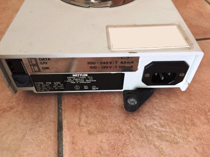 BILANCIA METTLER TOLEDO MOD. PM 400