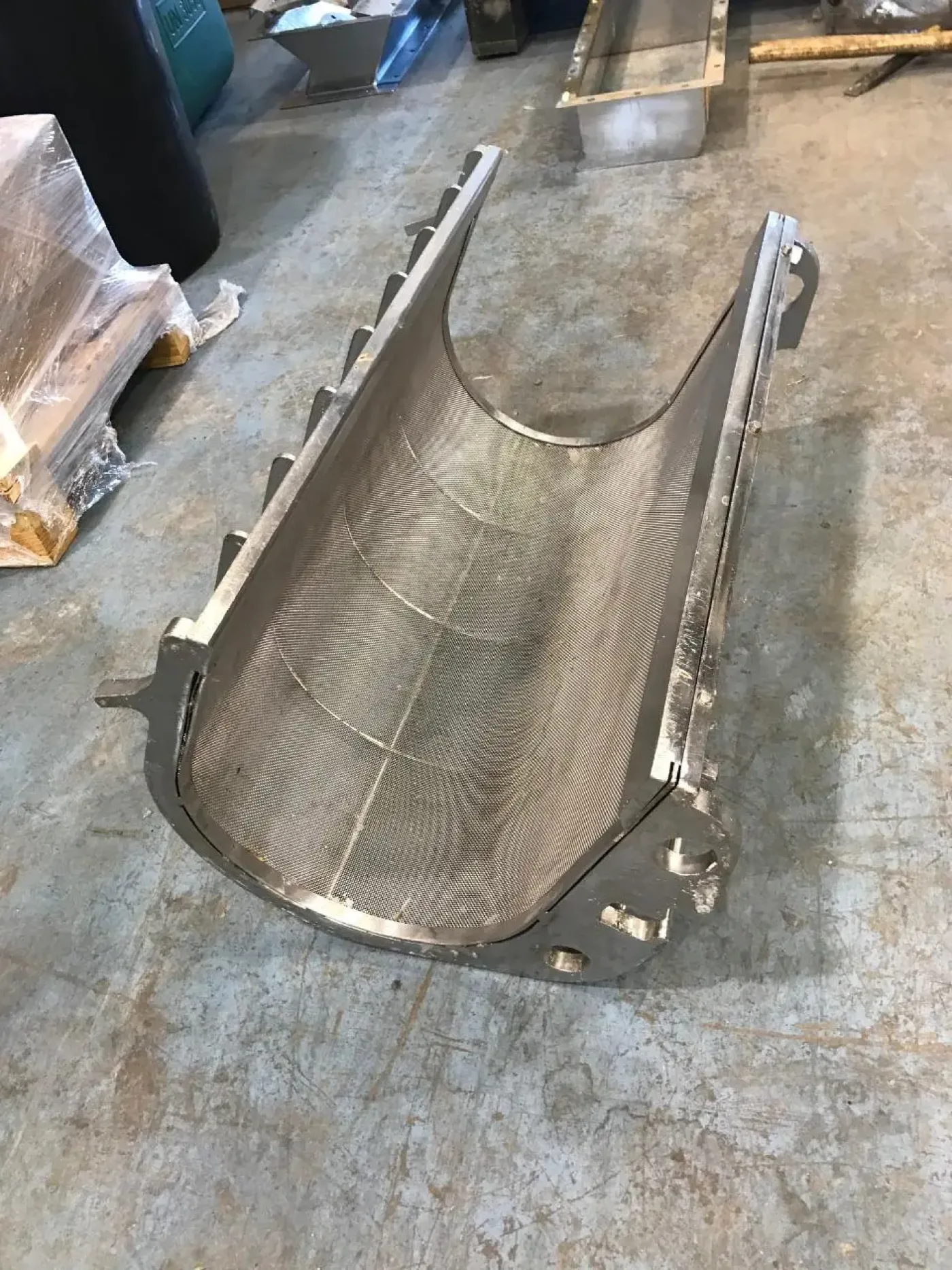 USED FREWITT STAINLESS STEEL CENTRIFUGAL GRANULATOR - 2
