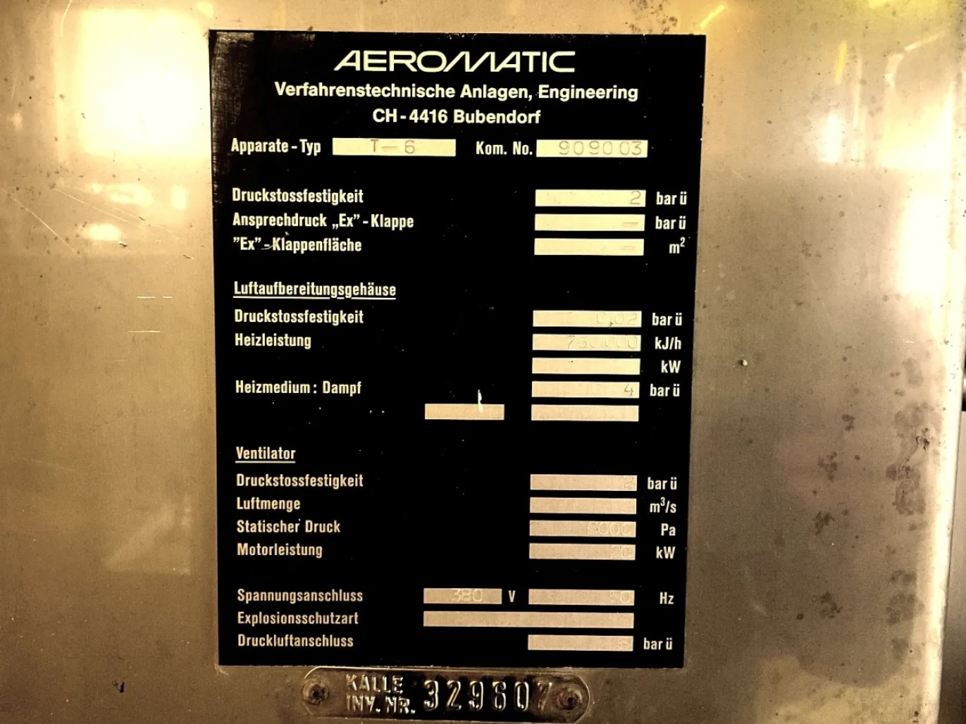 Aeromatic T6 Spez - Fluid bed dryer batch - 2