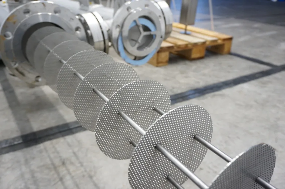 QVF Glasstechnik Pulse sieve bottom DN150 - Extraction
