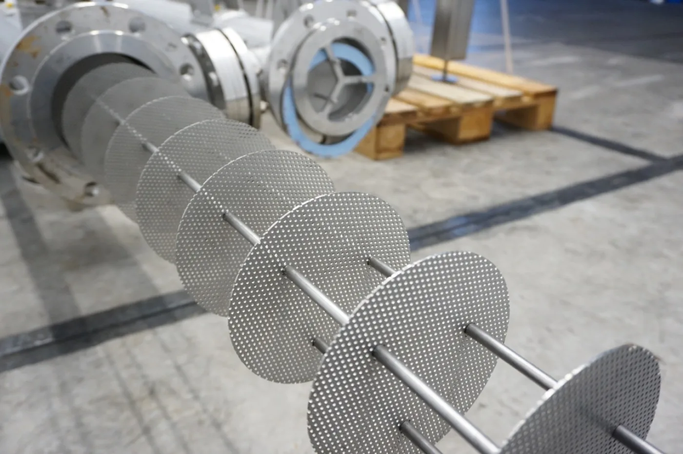 QVF Glasstechnik Pulse sieve bottom DN150 - Extraction - 1
