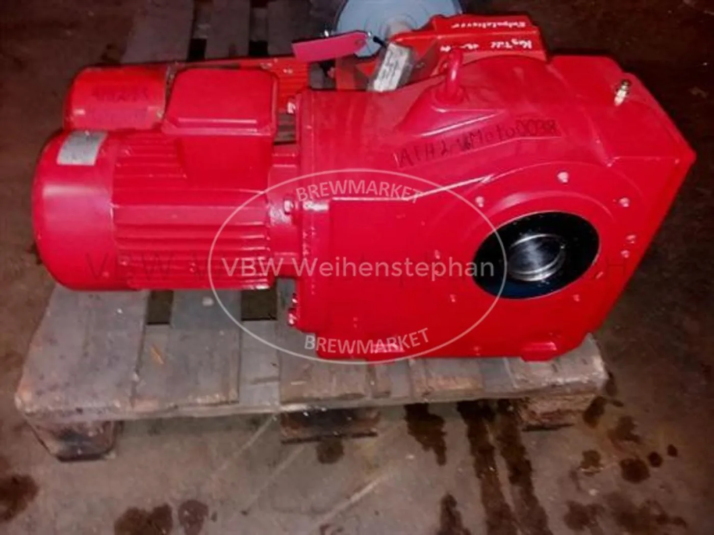 Motor with bevel gear - 5