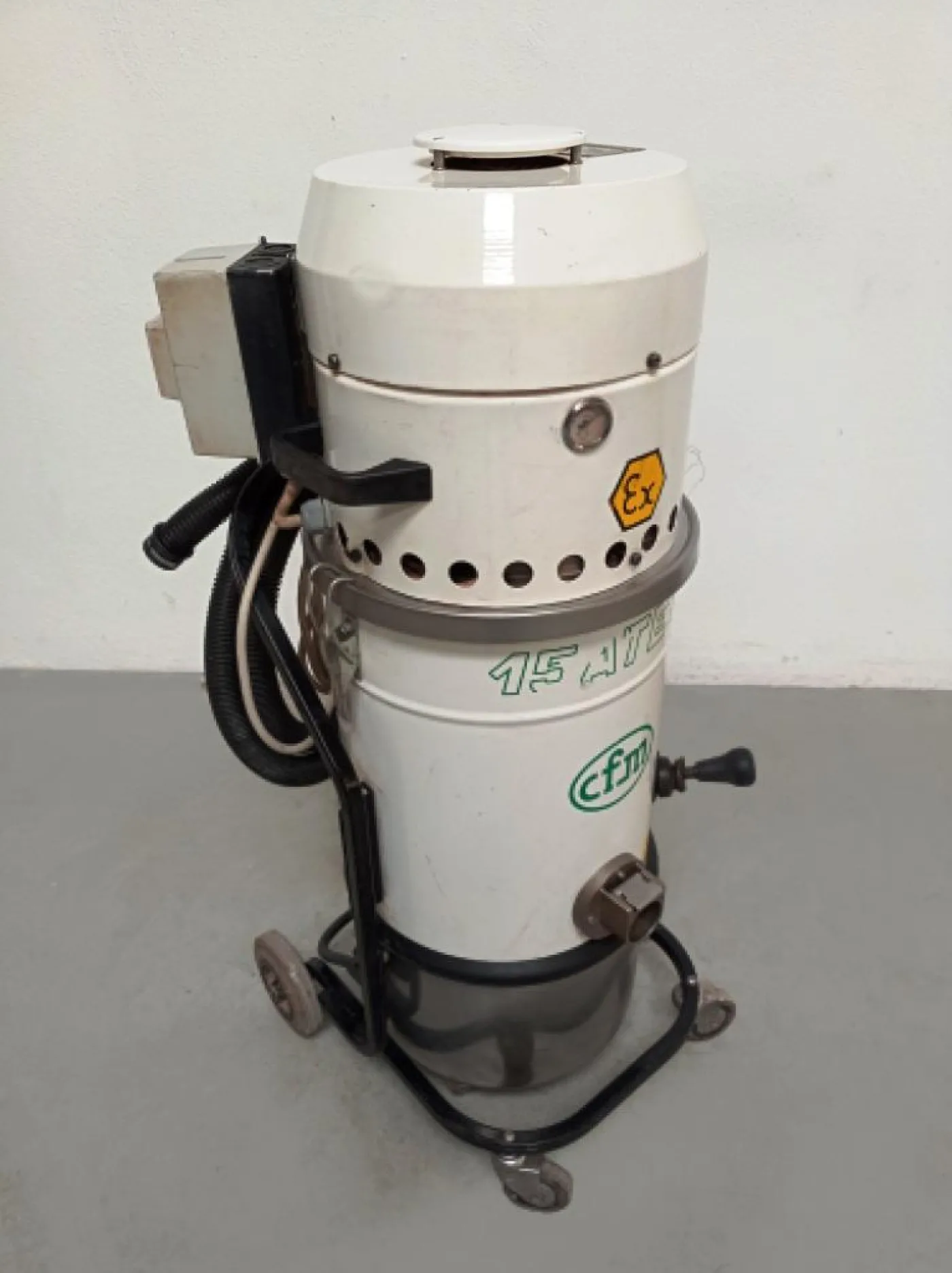 ASPIRATORE INDUSTRIALE – CFM – MOD. 15 ATEX Z22 - 4