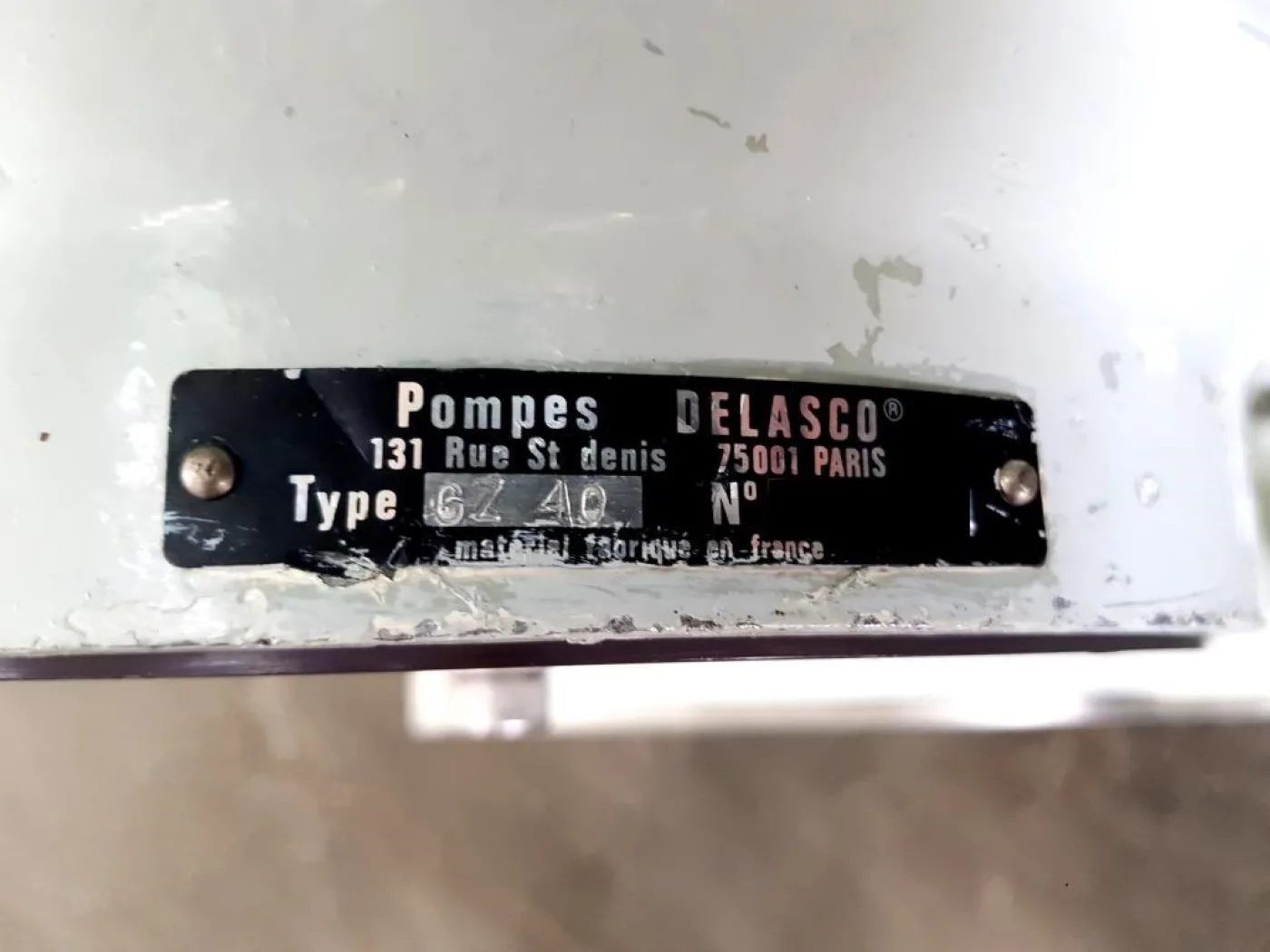 POMPA PERISTALTICA – DELASCO – MOD. GZ40 - 8
