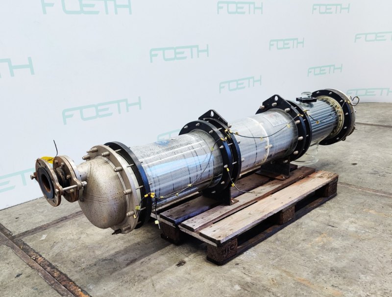 QVF Glasstechnik S-ROB71/300/SH/3/SIC 7,1m² - Shell and tube heat exchanger