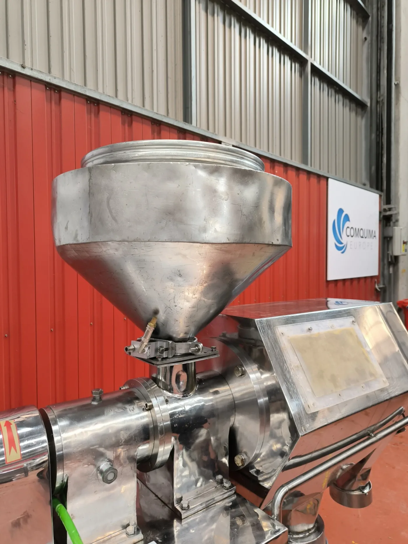 CENTRIFUGAL SIEVING MACHINE IN STAINLESS STEEL 400-1800 Kg/h - 6