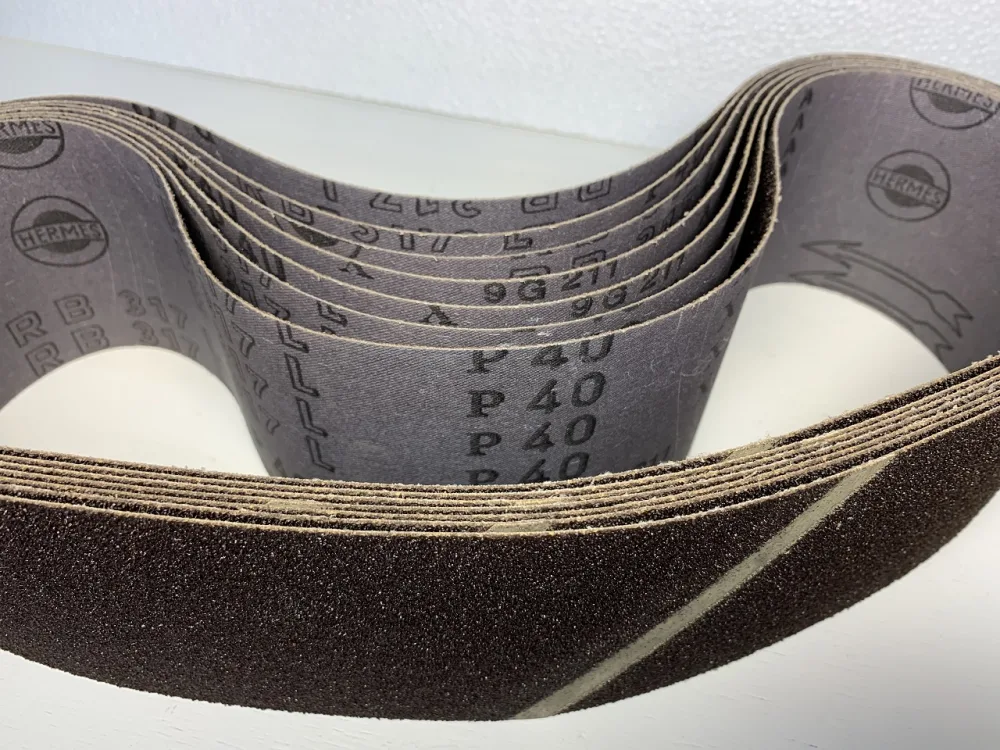 BANDE ABRASIVE "HERMES" TYPE RB-317 J-FLEX 100x1000