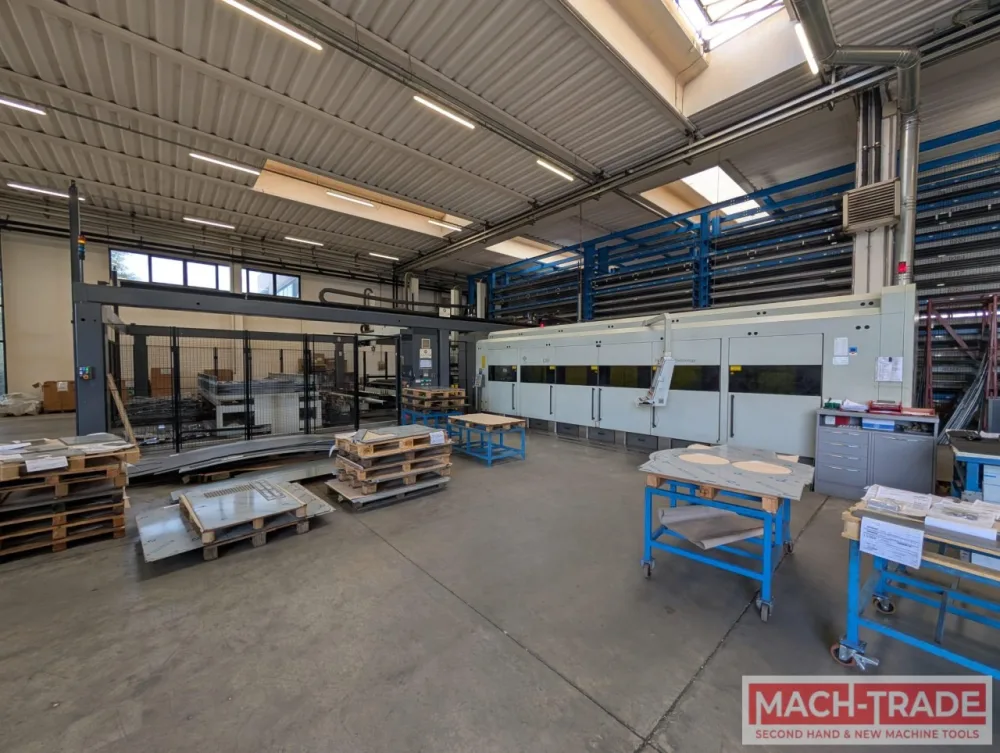 Taglio laser Adige BLM LS 5 Watt 5000, anno 2016 completo di carico e scarico automatico Astes