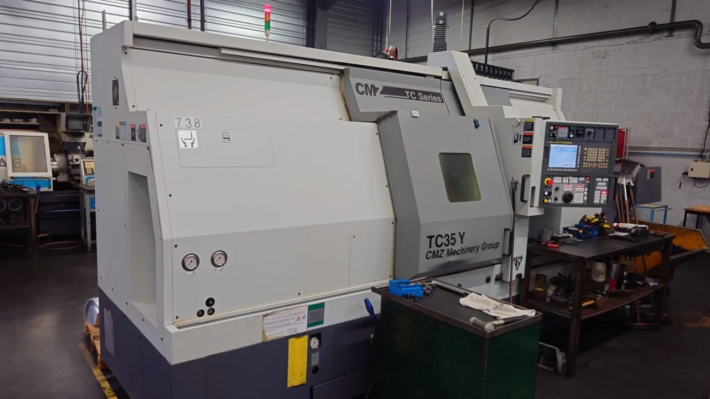 CNC Turning Machine – CMZ TC35Y - 1