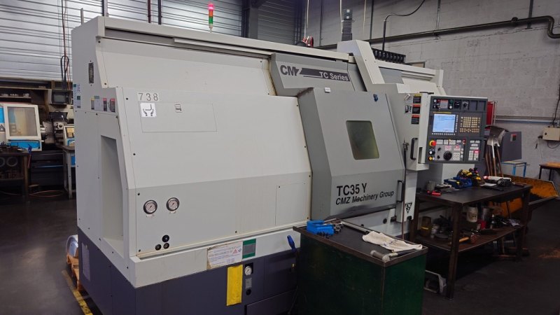 CNC Turning Machine – CMZ TC35Y