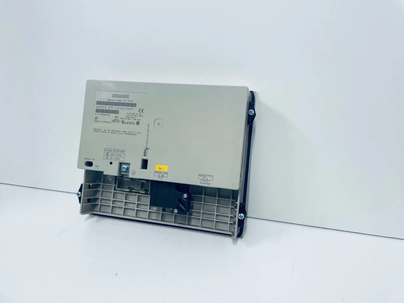 Siemens SIMATIC OP 17-DP 6AV3617-1JC20-0AX1 C-P7F59743 - 2