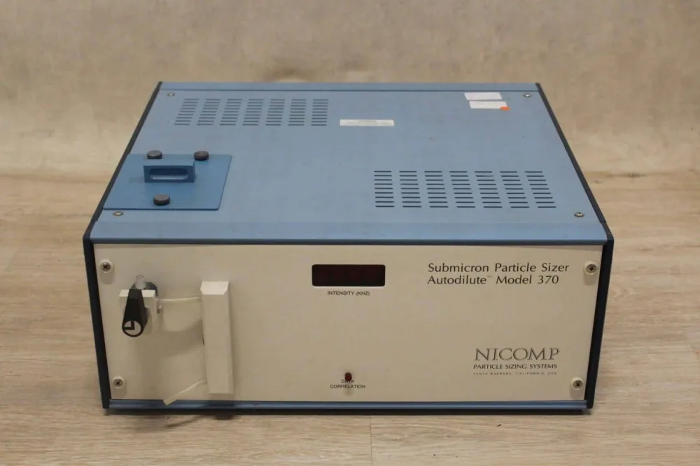 Nicomp Model 370 Autodilute Submicron Deeltjesgrootte Meter