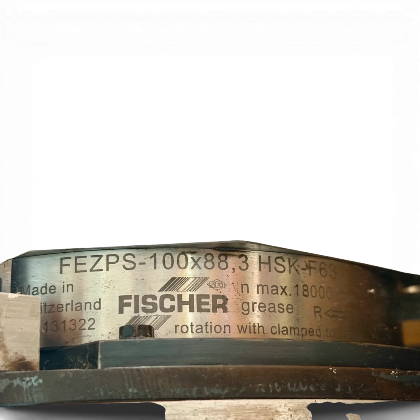 FISCHER IMA FEZPS 100 x 88,3 HSK F63 Hauptspindel Motorspindel Elektrospindel mit C Achse Art Nr 131322 (spindle motor main spindle c axis) - 5