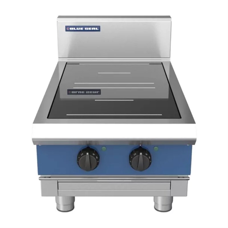 Blue Seal Dual Zone Countertop Induction Hob 10kW IN512R5-B - islandcatering