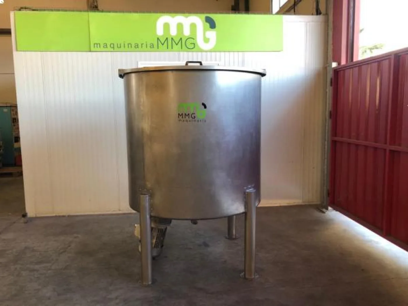 Depósito 2.500 litros de acero inoxidable con emulsionador ATEX - 1
