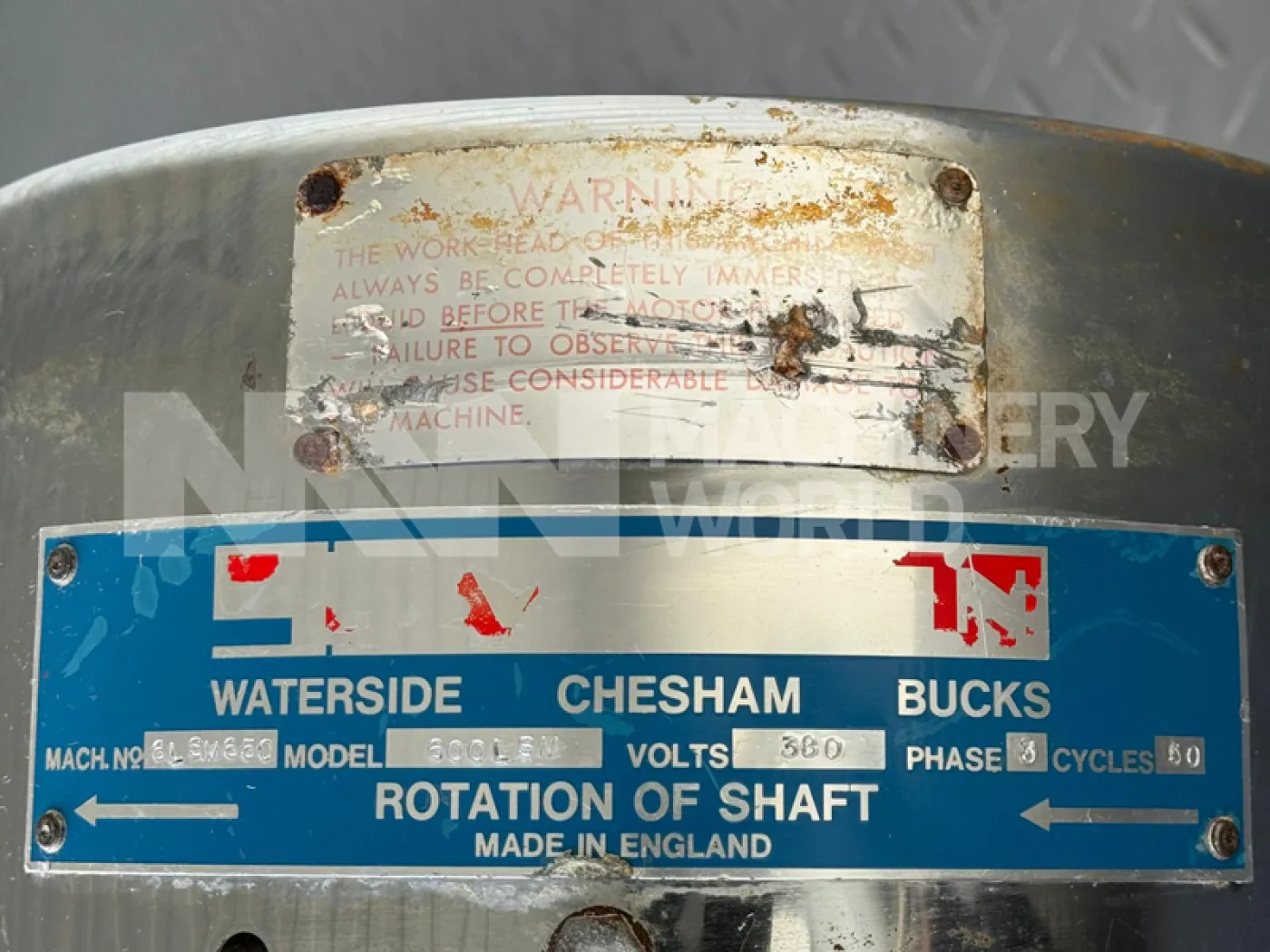 15kw Silverson 600LSM Inline High Shear Mixer Pump - 7