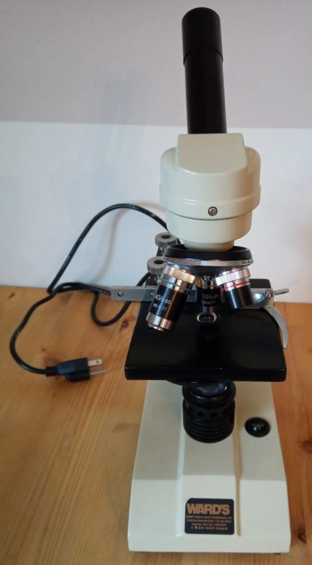 Ward Microscoop