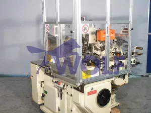 Universalwickelmaschine GD-Bologna - Type GD-2120/B für Pralinen, Baujahr 1983.