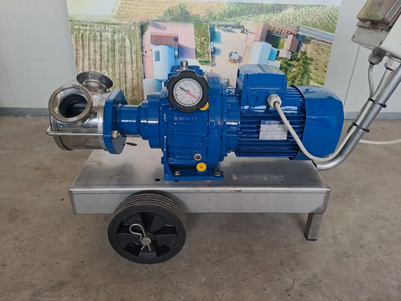 LIVERANI PUMP MODEL MAJOR 60 WITH SPEED VARIATOR, SECOND HAND MACHINE - 3