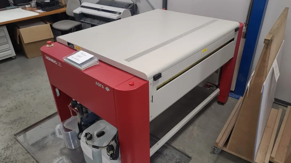 Auswascher Agfa Adamas 125 COU