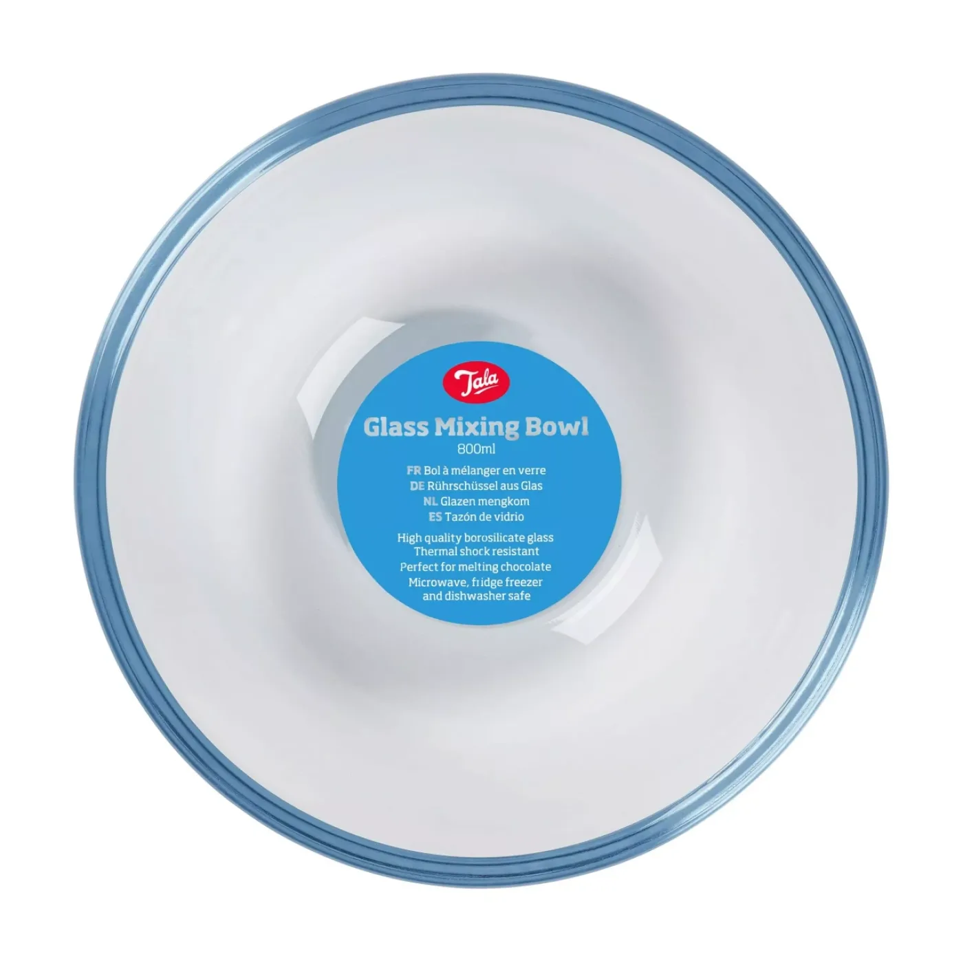 Tala Borosilicate Glass Mixing Bowl 15x8.1cm 800ml - islandcatering - 2