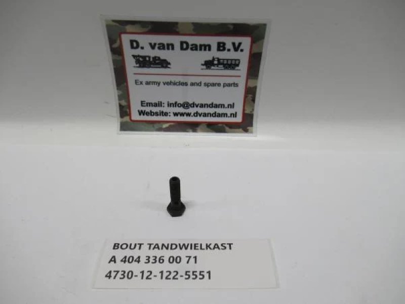 Bout tandwielkast